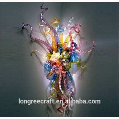 LRW001-Modern Custom Made Murano Glass Wall Art Decoration