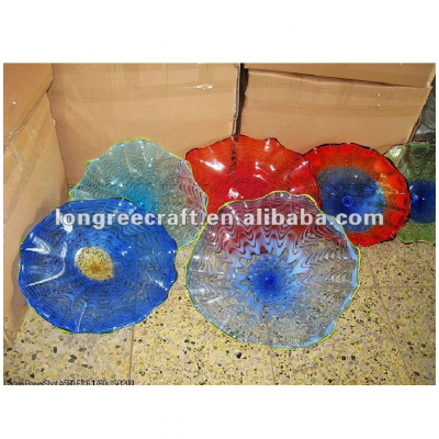 Moroccan designed plate art glass wall decor